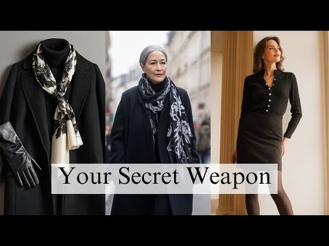Why Parisian Women Love All-Black & How to Recreate the Look Over 60