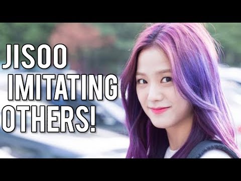 BLACKPINK JISOO IMITATE EVERYTHING!