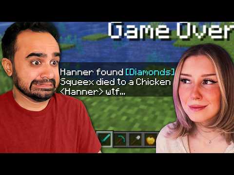 We tried beating Hardcore Minecraft... it was a huge mistake