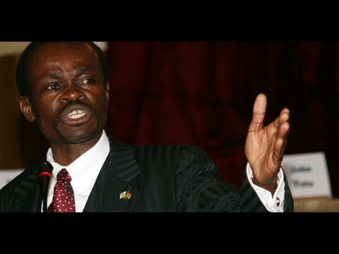 Patrice Loch Otieno Lumumba speaks to AGRA staff and partners in Nairobi.