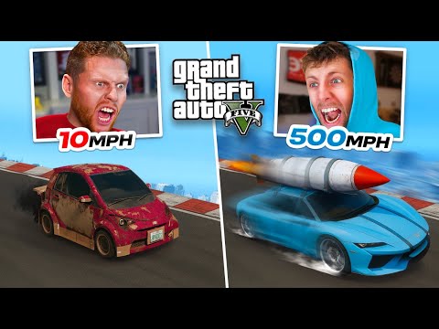 SIDEMEN GTA BUT THE CAR GETS FASTER EVERY LAP