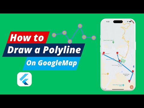 Flutter Google Maps Polyline || Polyline Flutter