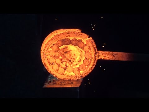 109 Автомобильная дамасская сталь