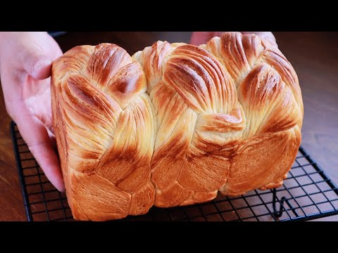 結果太棒❗️找到製作開酥麵包的新方法，無需多次折疊，只用很少黃油，好吃又簡單！大家紛紛向我所要這個簡易手撕麵包食譜【阿栗食譜449】