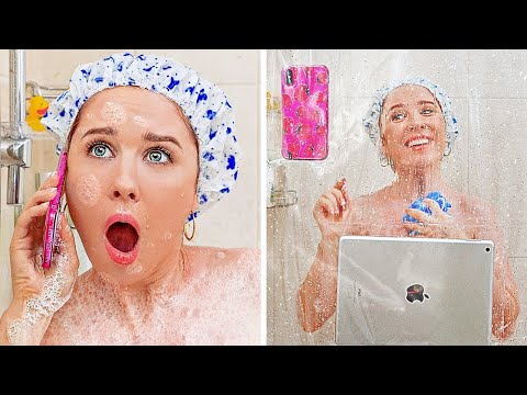 SURVIVAL-GUIDE FÜR BADEZIMMER UND TOILETTEN || Badezimmer Hacks und Streiche - nicht zu verpassen