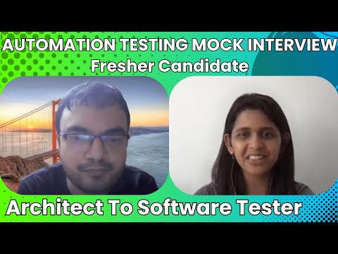 Automation Testing Interview Questions and Answers #mockinterview #softwaretesting #jobs #itjobs