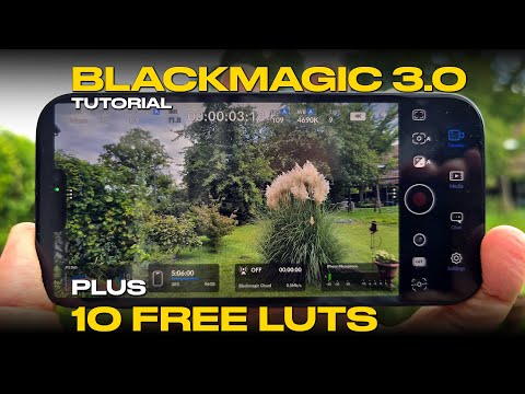 Blackmagic Camera 3.0 Tutorial + 10 FREE LUTs to download!