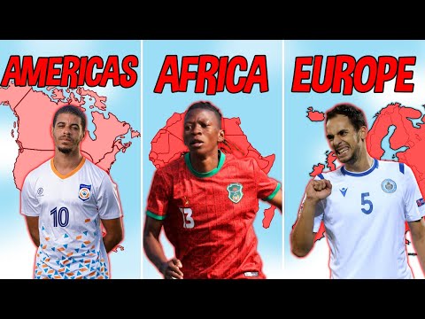 The WORST National Team of EACH Continent