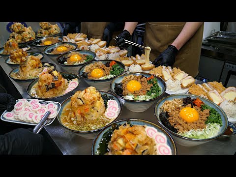 Amazing!! A genius chef who has mastered every Japanese cuisine. noodle, cutlet / Korean street food