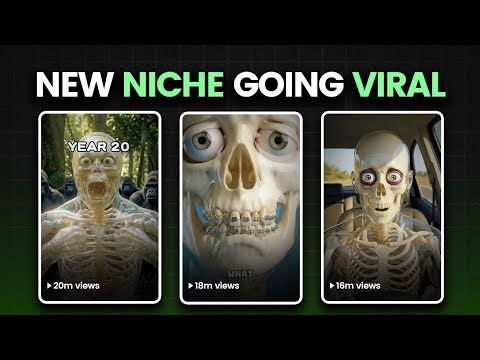 How to make Viral Skeleton Educational Videos Using ONLY AI