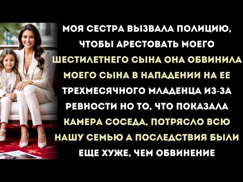 моя сестра вызвала полицию на моего шестилетнего сына – но шокирующая правда изменила всё,