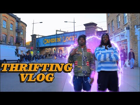 Thrifting Vibes in Camden Market London