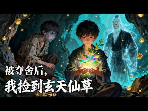 《被奪舍後，我撿到玄天仙草》餓死在山洞的十二歲孤兒，竟被上古大能奪舍失敗，反手撿到仙草開啓逆天修仙路，虐渣打臉暴富全都要！#历史#玄幻#小说