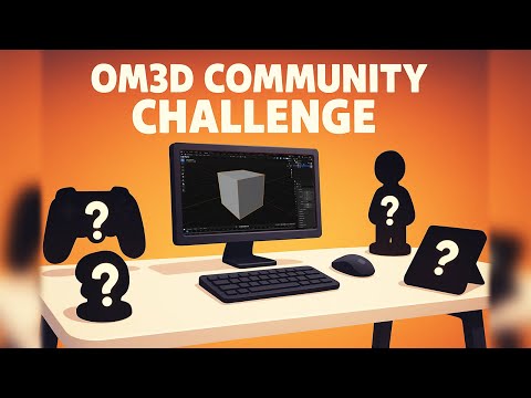 Join the 3D Artist’s Desk Challenge – Let’s Build It Together!