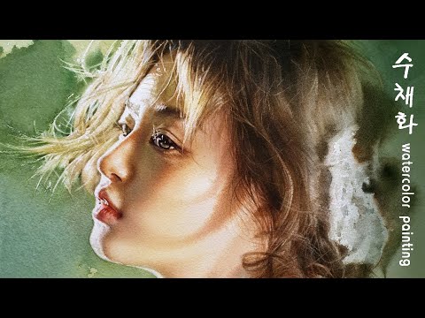 When the hair is brighter than the background