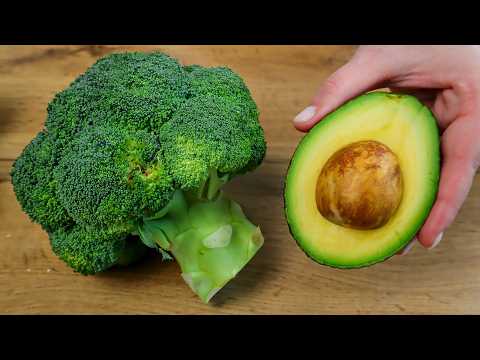 Nur wenige kennen dieses Rezept! Die köstlichste Vorspeise mit Brokkoli und Avocado in 5 Minuten!