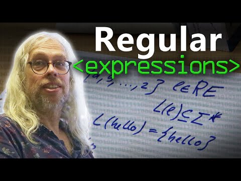 Defining Regular Expressions (RegEx) - Computerphile