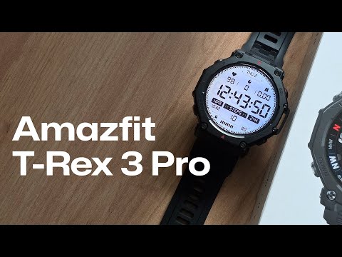 Часы не для всех. Обзор Amazfit T-Rex 3 Pro