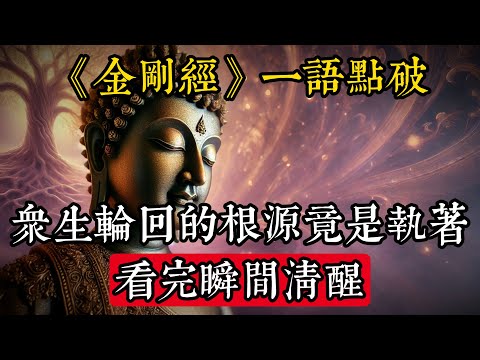 《金剛經》一語點破：眾生輪迴的根源，竟是這個“執著”！看完瞬間清醒！#佛學 #禪宗 #佛教哲學 #佛教經典