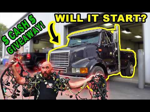 Will it Start After Sitting for Years? 7.3 Powerstroke International 4700 Cash Giveaway