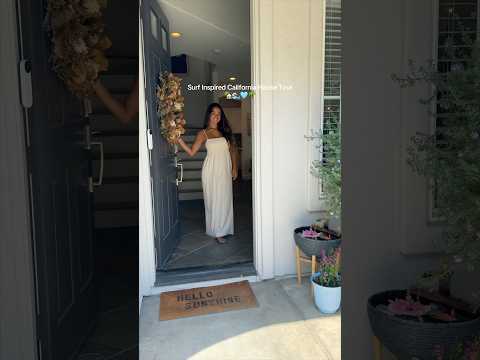 Surf Inspired California House Tour 🏡🌊#housetour #beachhouse #interiordesign