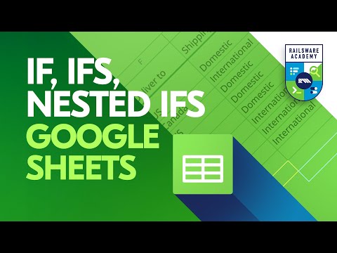 IF, IFS, Nested IFs Functions in Google Sheets ✅ Simple Tutorial with Examples
