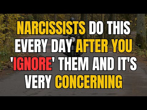 Narcissists Do This Every Day After You 'Ignore' Them And It's Very Concerning |NPD| narcissist|