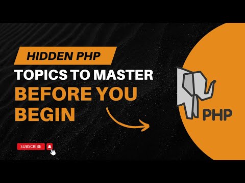 Essential PHP Topics to Explore Before You Dive In #php #phpprojects #phpcourse