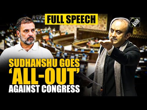 From 1971 war to Shah Bano case, Sudhanshu Trivedi's fiery speech against Congress in Rajya Sabha