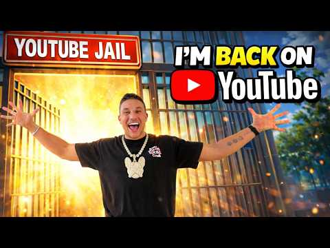 I'm back on YouTube!!