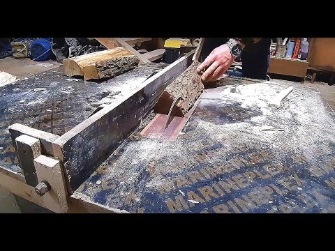 МЕБЕЛЬ ИЗ ДРОВ СВОИМИ РУКАМИ. Без дорогих станков (рейсмуса и фуганка).Табуретка DIY. Мастер класс