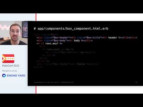 ViewComponents in the Real World - Joel Hawksley