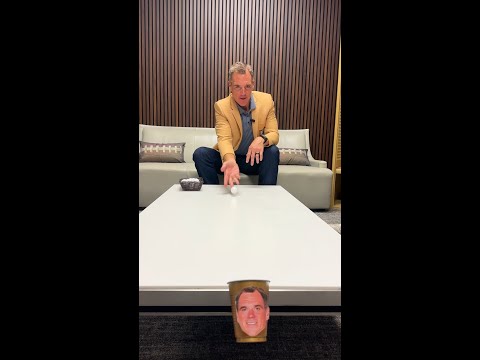 Alan Joins the Hall of Fame Ping Pong Challenge