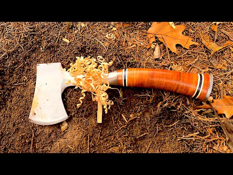 🪓 Using A Small Hatchet To Survive! Bushcraft and Survival Skills with a Hatchet!