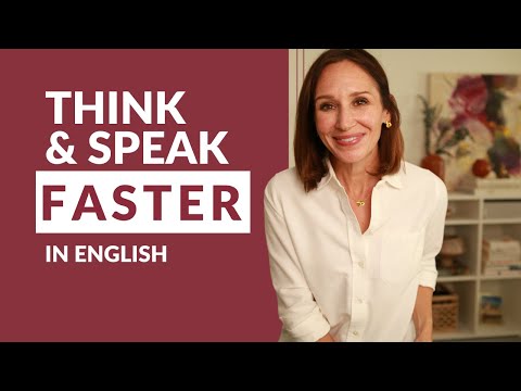 Think in English and Speak Faster in Conversations | Stop Translating