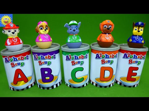 Paw Patrol Peppa Pig Weebles Toys Alphabet Letter Sounds Educational Best Learning Video for Kids