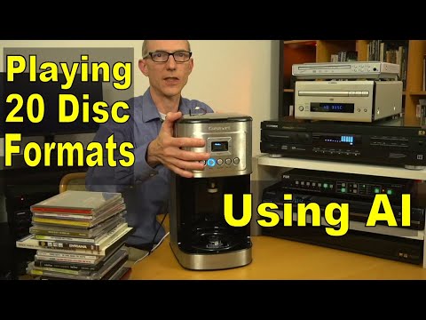 Playing 20 Different CD/DVD Formats With AI Assistance