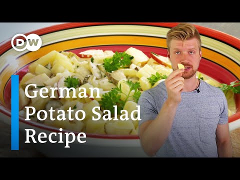 A German Food Classic! How To Make Delicious German Potato Salad | German Food Made Easy