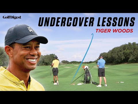Inside a Tiger Woods Range Session | Undercover Lessons | Golf Digest