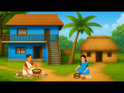 दो बहनों की किस्मत | Hindi Story | Hindi Moral Stories New | Cartoon Story | Hindi Kahaniyan | 