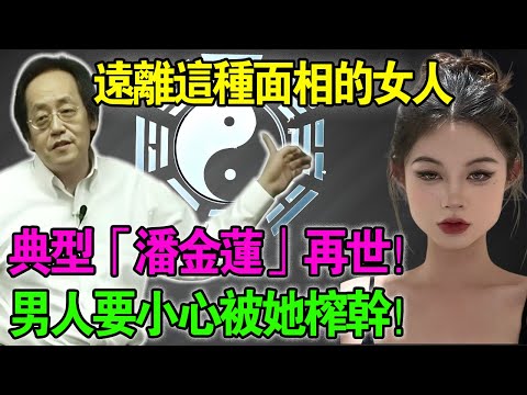 倪海廈:男人記住!遇到這種「腮骨寬+眼神迷離」的女人快跑!這是標準的「白虎銜屍」,再有錢也被吸乾,不想短命就花10分鐘看完!#倪海厦 #面相學 #中醫養生 #男人保命 #腎虛 #識人術
