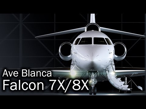 Dassault Falcon 7X / 8X: un lujo trimotor
