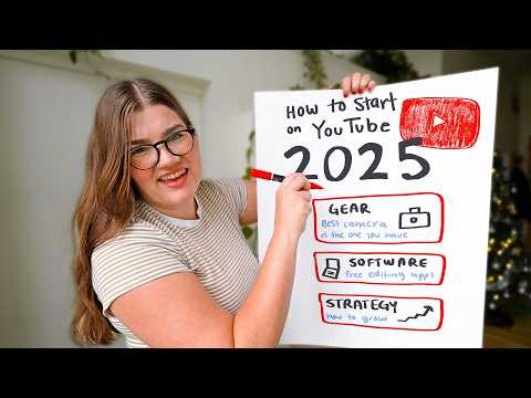 The Starter Kit for New YouTubers in 2025 (Gear, software + strategies)