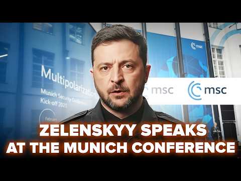 BREAKING: Zelenskyy Delivers Powerful Remarks at the Munich Security Conference – Live