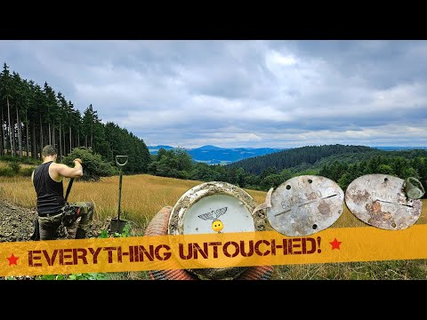 This WW2 Hilltop Outpost got Abandoned in a Hurry!