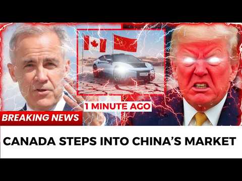 JUST IN: Canada Steps Into China’s Market – Trump’s Tariffs Fracture the Western Bloc He Once Led