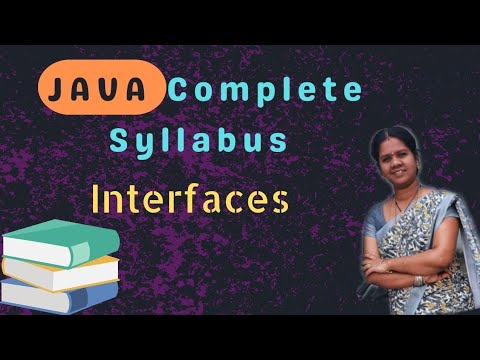 Interfaces in java || 35 || java course in telugu