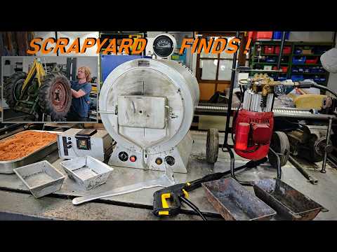 Scrapyard Finds - Repair-A-Thon! Fantastic old Machines repaired!