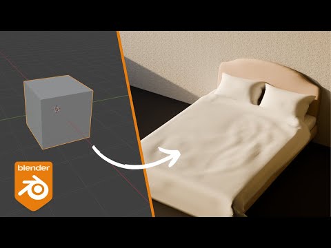 How to Make a Bed in Blender (Tutorial)