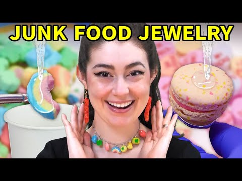 DIY Resin Junk Food Jewelry